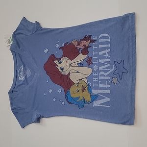 The Little Mermaid Ariel Flounder and Sebastian Woman V-Neck